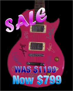 Country Female Signed Guitar