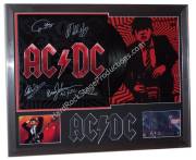 AC/DC Autographed Album