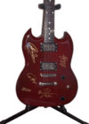 AC/DC Autographed Guitar