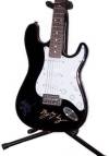 Billy Ray Miley Cyrus Autographed Guitar