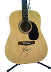 Kenny Chesney Autographed Guitar